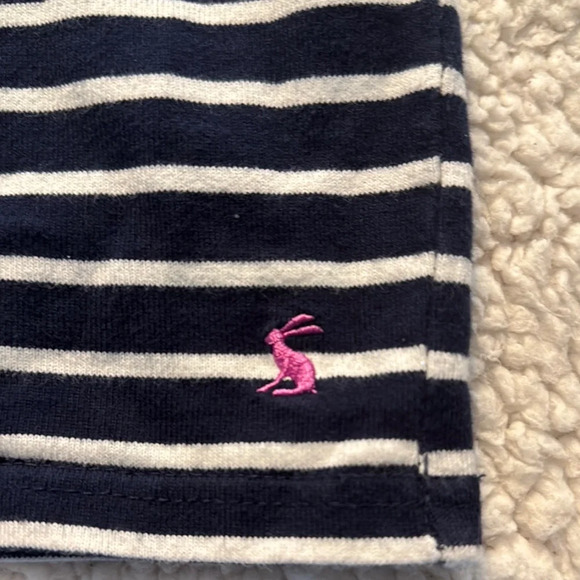 Joules Navy and White Striped Maxi Dress - Picture 3 of 5